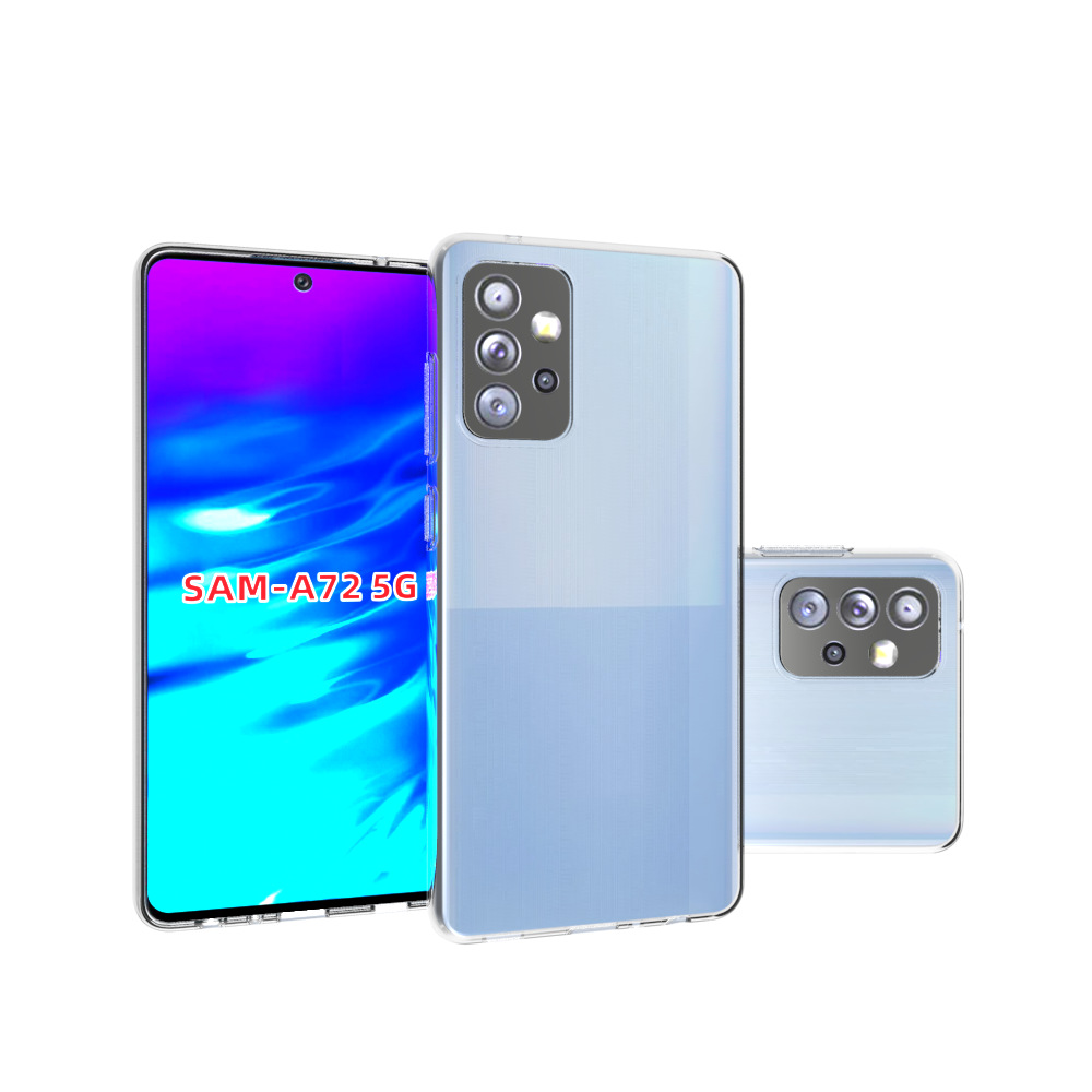 适用于三星galaxy a72 5g光面防水印内点纹素材喷油tpu手机保护套