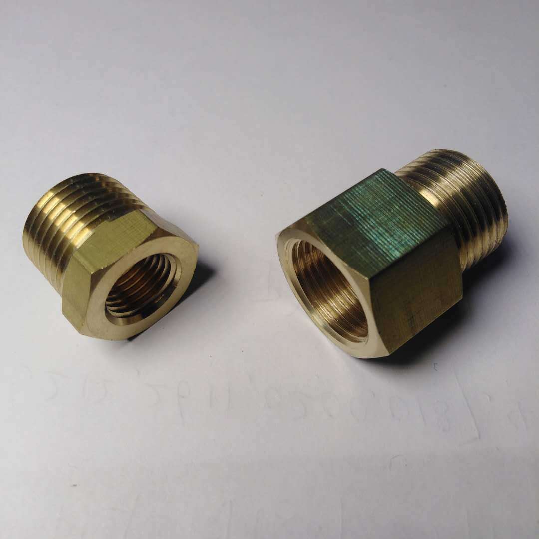 高压压力表转换接头压力表铜补芯内外牙公英制转换接头2015