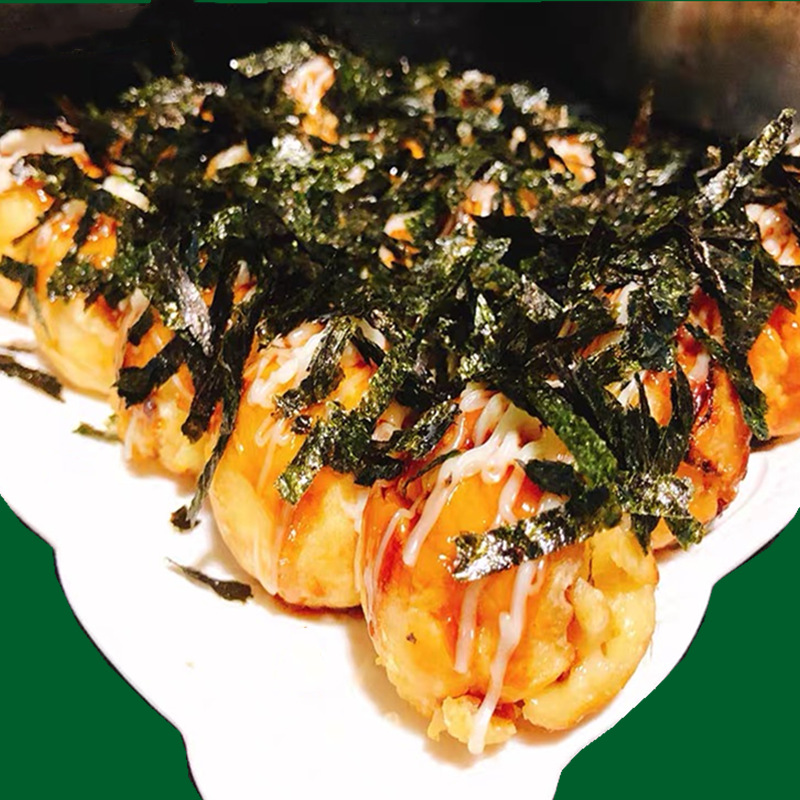 干海苔丝100g章鱼小丸子日式拉面乌冬面料理店散装碎海苔紫菜条