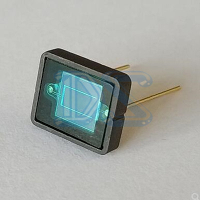 硅光电池6*6mm紫蓝光型陶瓷座绿色蕊片