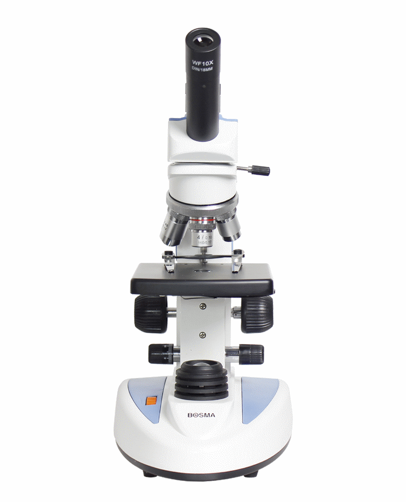 bosma/博冠生物显微镜 学生教学 科研 水产螨虫检测 可配工业相机