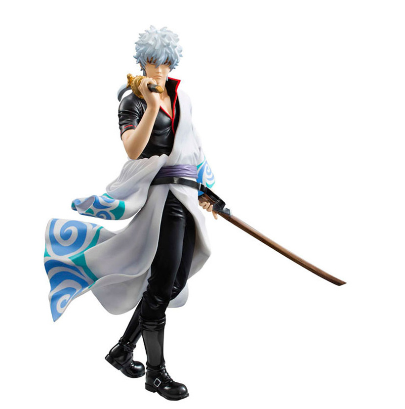 银魂坂田银时ver红樱篇新造型盒装手办22cm