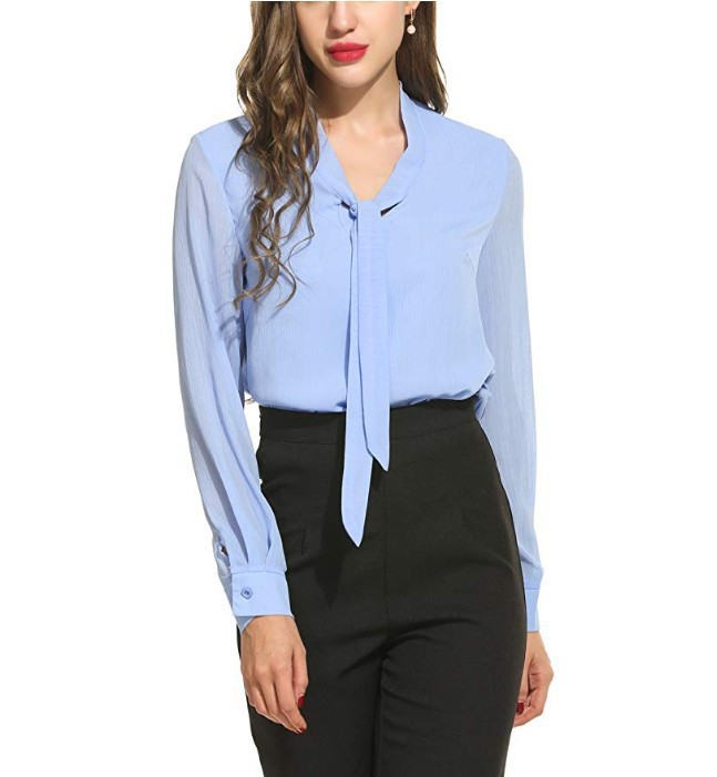 2020跨境春秋季外贸货源v字领宽松ol气质优质加密韩国麻雪纺现货