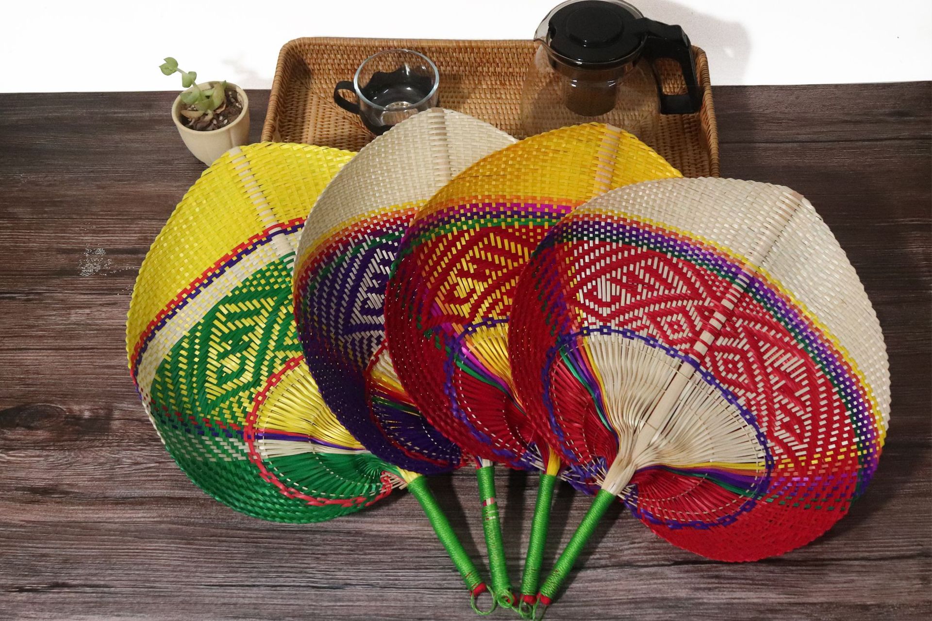 纯手工竹片编织扇子越南进口大蒲扇手摇扇夏季纳凉赶蚊子遛弯老人