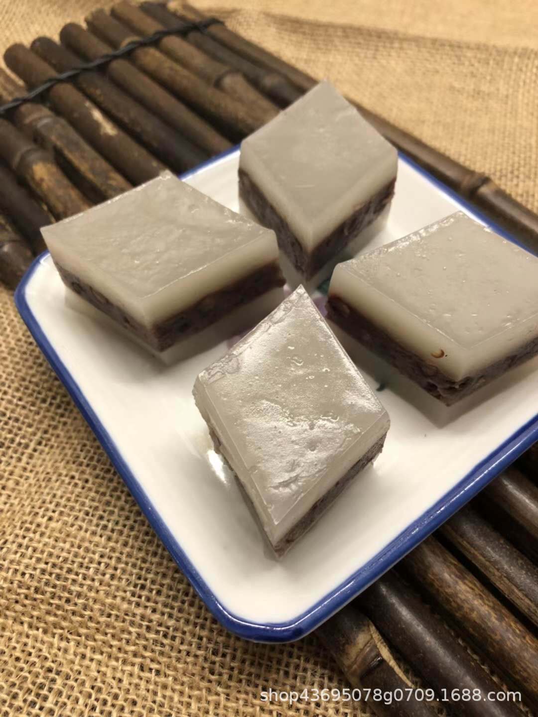 广式点心 绿鸿食品 滑雪糕 点心半成品12块 420g 10包/件