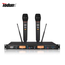 无线一拖二话筒  会议系统 扩声 音频 视讯设备 工程设备TD322U