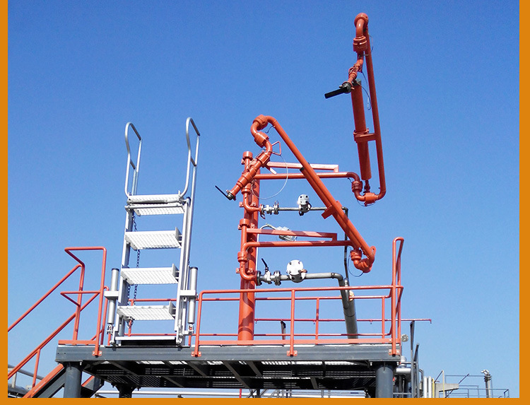 顶部密闭装车鹤管 1544鹤管汽车装卸油鹤管发油臂鹤管厂家供应