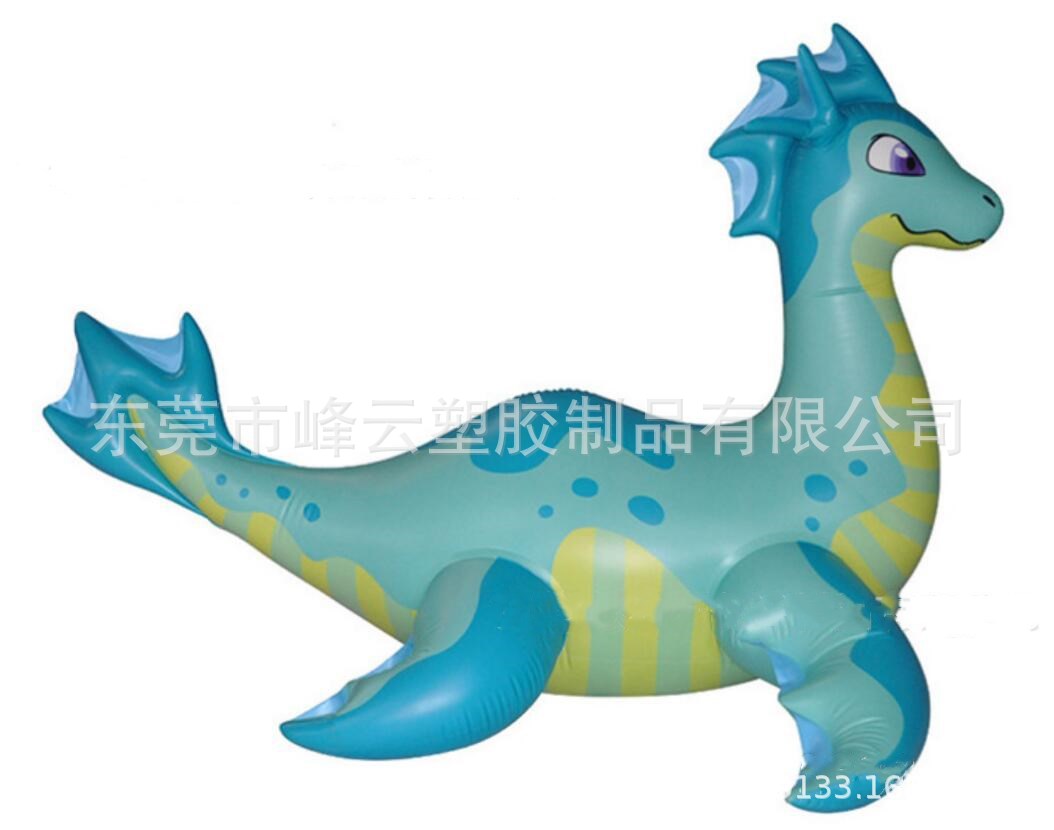 pvc充气恐龙浮排 充气龙浮排 充气海兽坐骑 充气动物坐骑