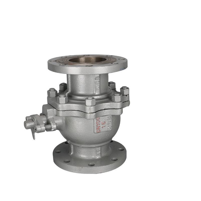 q41f-16c铸钢碳钢法兰球阀dn15 20 25 32 40 50 65 80 100150