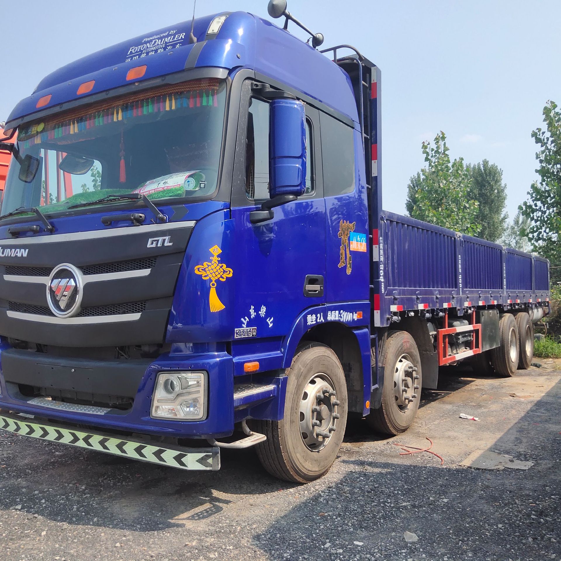 江苏徐州 二手9.6米高栏大货车 九米六平板单车 真车实地 可按揭