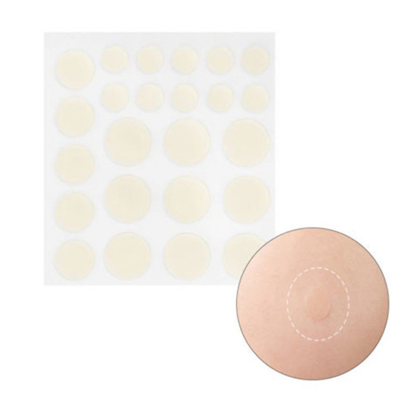 Waterproof Concealer Invisible Acne Patch South Korea Hot Selling Acne Acne Patch 24 Paste a Piece of Hydrocolloid