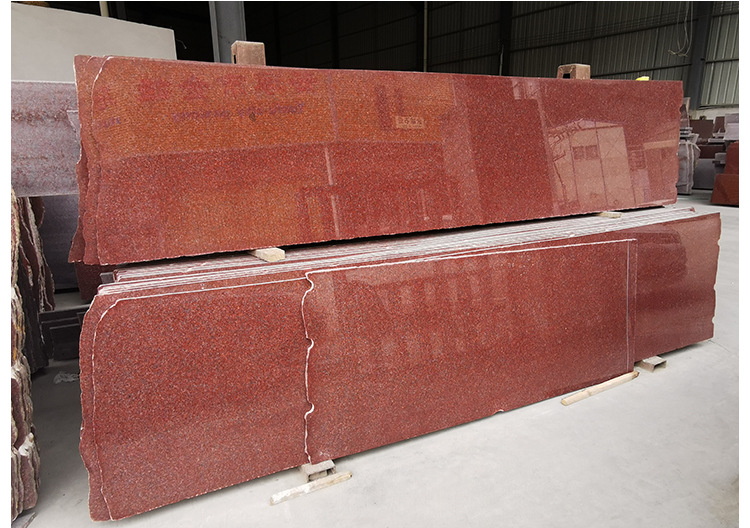 云浮大理石印度红大量批发定制背景墙工程别墅酒店拼花厂家直供