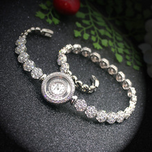 艾儿摩莎珠宝女士手表幸运轮长表带锆石手表欧美跨境货源