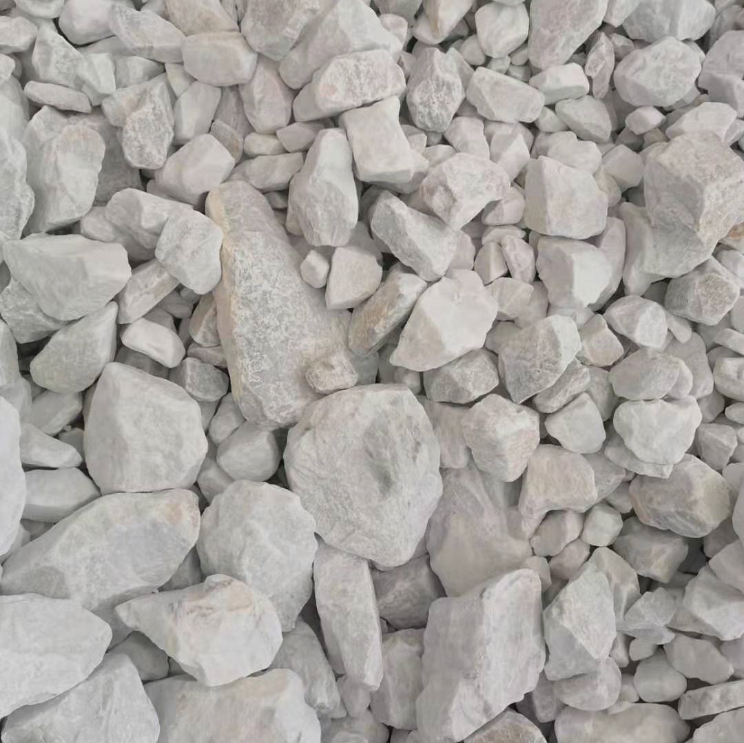 硫酸钡原石块状硫酸钡重晶石白色硫酸钡原石