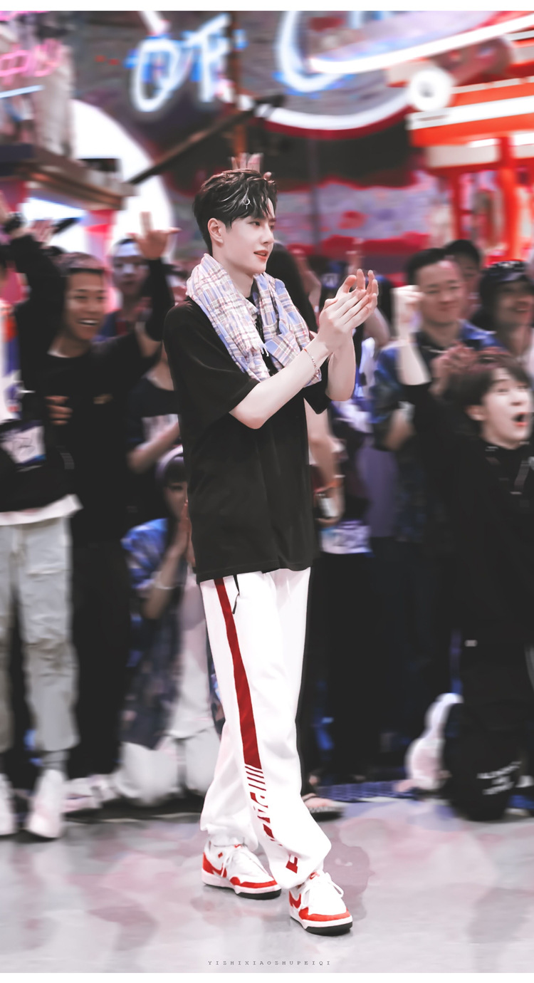 这就是街舞3王一博同款裤子男韩版ins潮牌束脚裤宽松休闲运动裤女