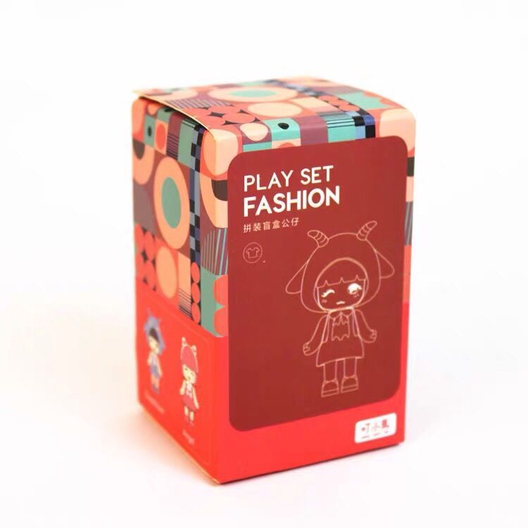 叮小马换装盲盒公仔泡泡玛特潮玩手办q萌拼装玩具车载摆件礼物糖