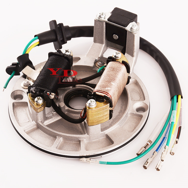 atv摩托车jh70磁电机线圈48q嘉陵 90 110cc脚启动发动机定子线圈