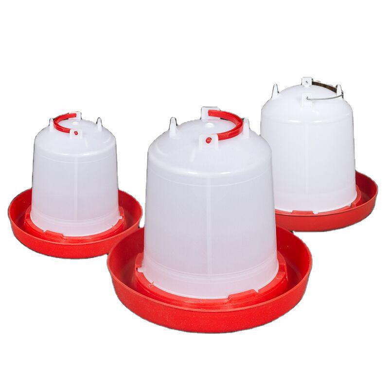 加厚鸡饮水器 6升饮水壶 雏鸡喝水壶自动喂水器鸡鸭饮水桶鸡水槽