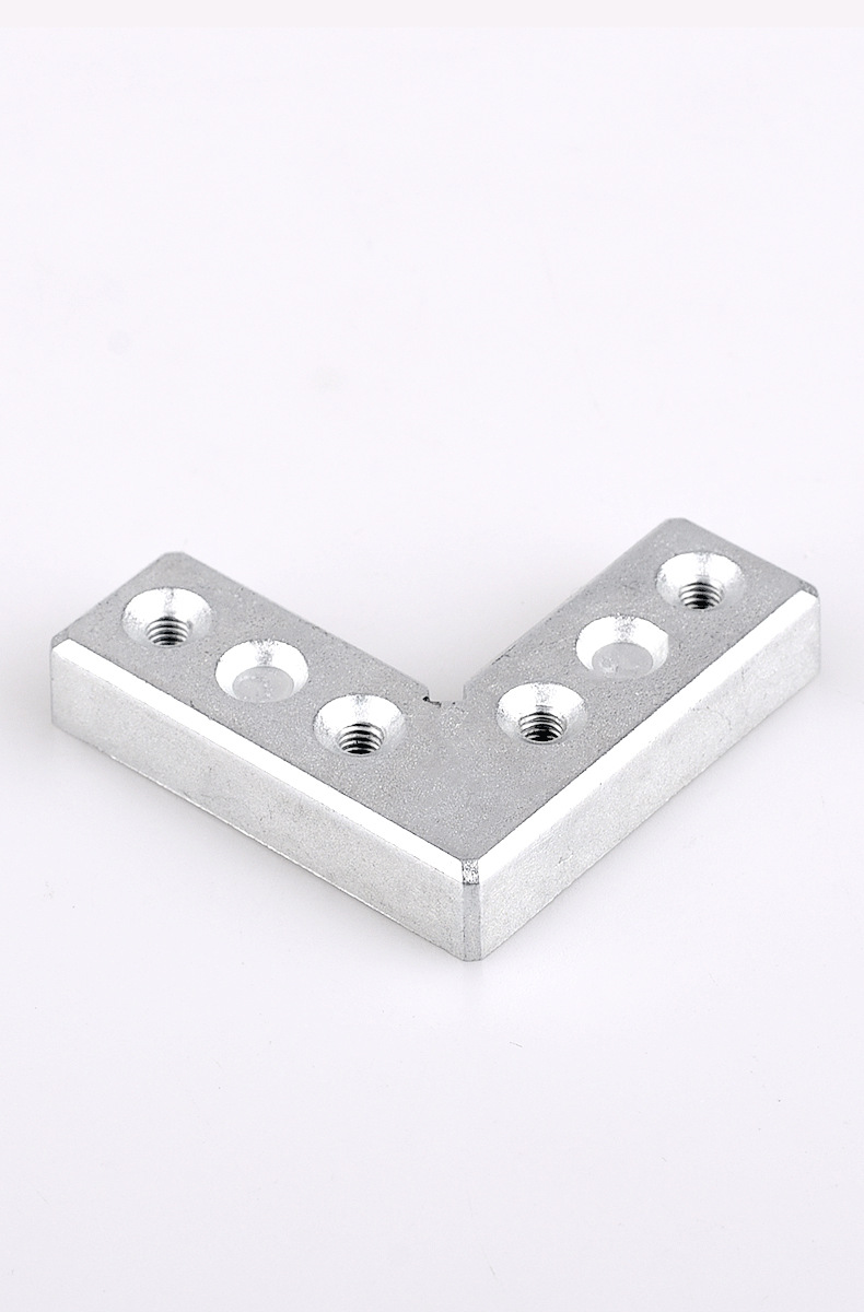 促销/铝合金门框固定角码 90度铝框角铁 直角连接件 塑钢型材折角