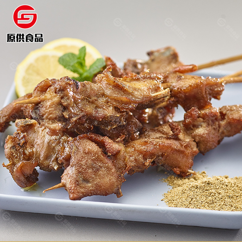 激烈哥鸡架串商用100g*15串/袋腌制炸鸡架中街夜市小吃咸口甜口