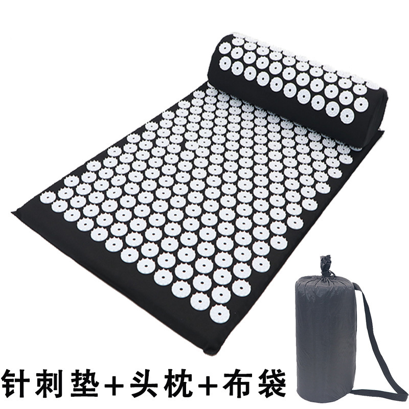 Factory Direct Sales Needle Mat Tip Acupuncture Massage Pad Acupuncture Point Acupuncture Pad Pillow Acupuncture Yoga Mat Meridian Massage Mat