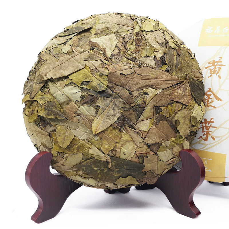 原产地福建福鼎白茶批发2016年高山日晒黄金叶冬片300g木质香茶叶