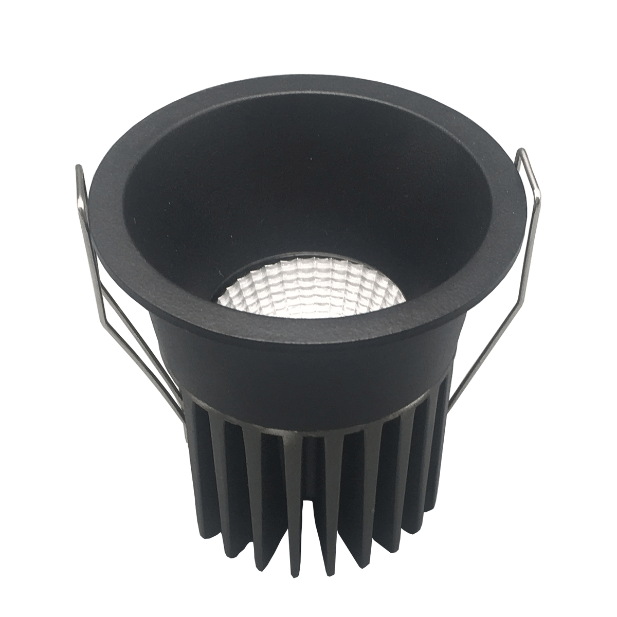 7wled射灯外壳 窄边24度开孔70工程酒店cob天花灯客房洗墙灯套件