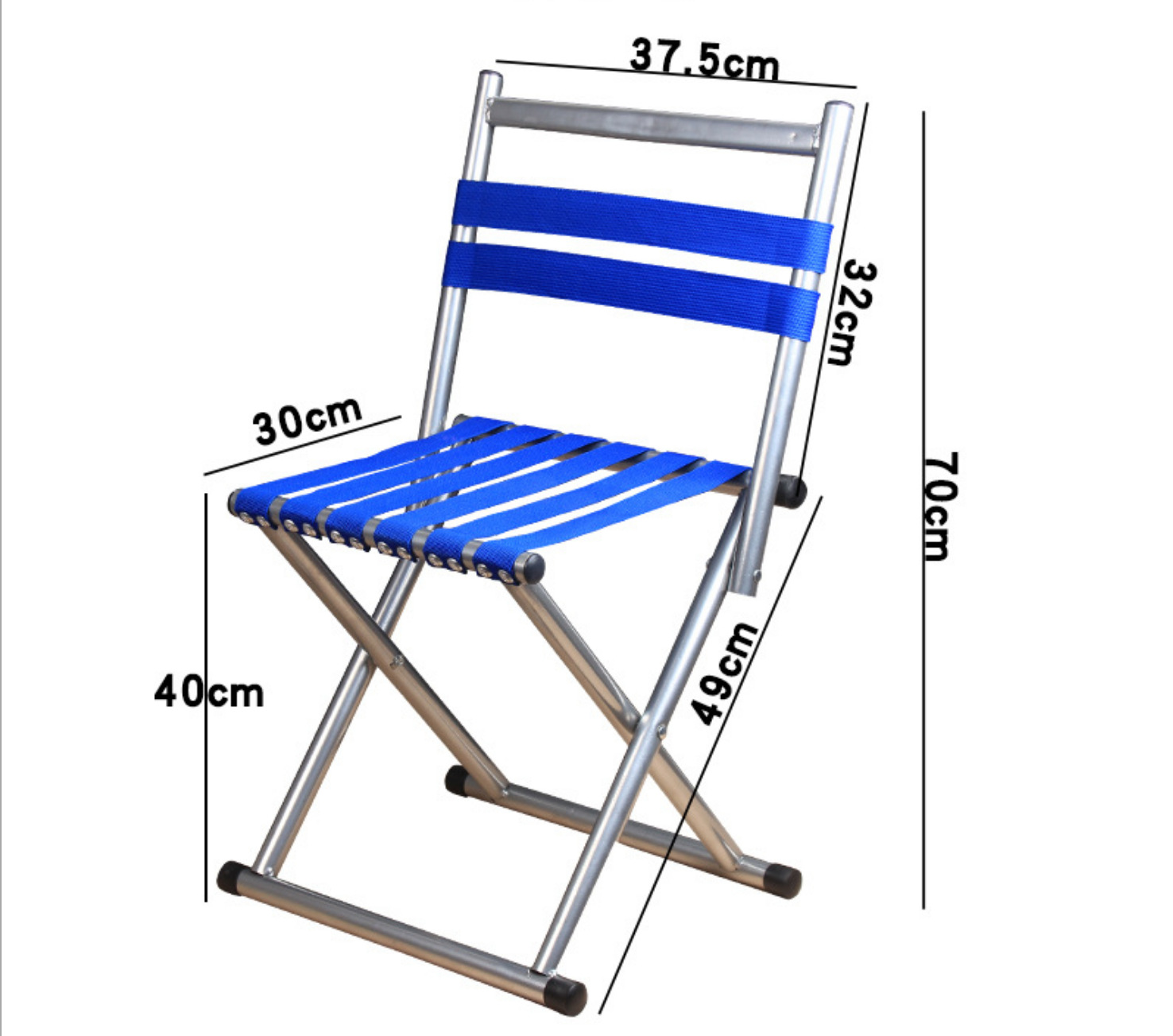 产品名称 军用铝合金折叠凳子 户外马扎钓鱼凳  产品尺寸 展开28