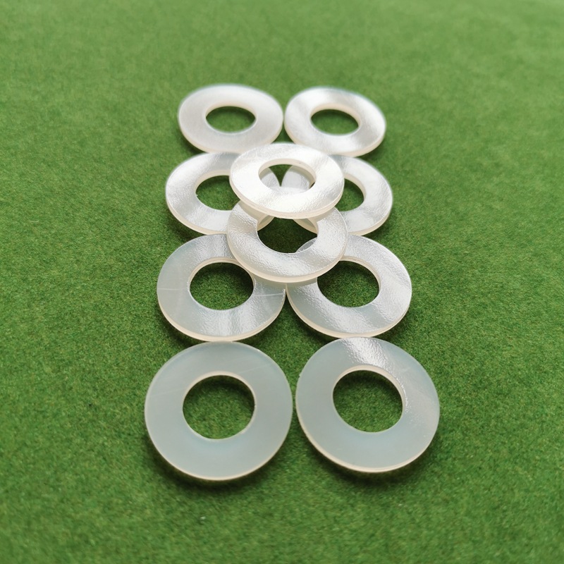 透明圆形硅胶脚垫 单向自粘防滑胶硅胶垫片透明硅胶缓冲垫圈定制