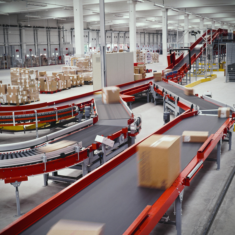 输送分拣机厂家物流快递自动分拣机皮带式分拣机分拣线分拣输送机