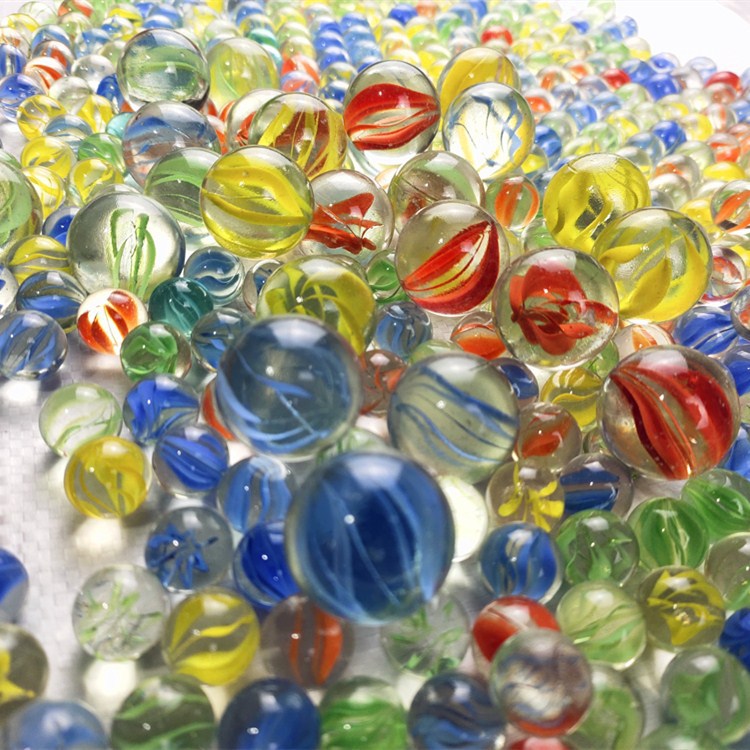 14mm弹珠机用玻璃球25mm玻璃弹珠儿童游戏机弹珠球玻璃珠玻璃球