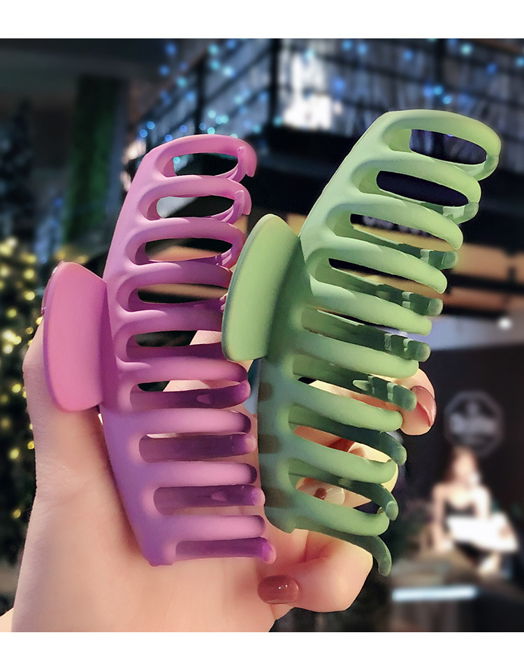 网红大号洗澡头发抓夹发卡女后脑勺夹子头饰韩国碎发顶夹卡子发夹