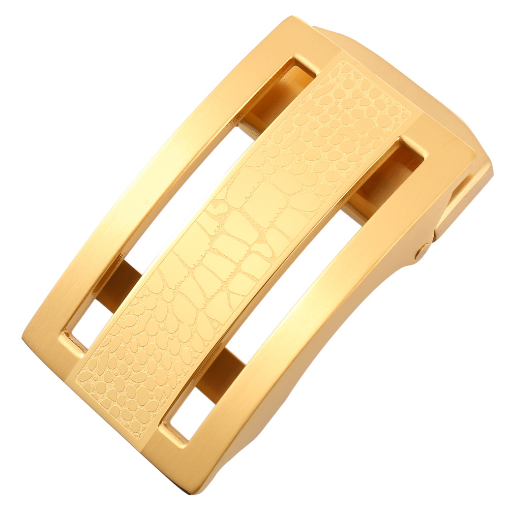 男士304钢自动皮带头 不锈钢时尚腰带扣 钢自动扣ly36-61477