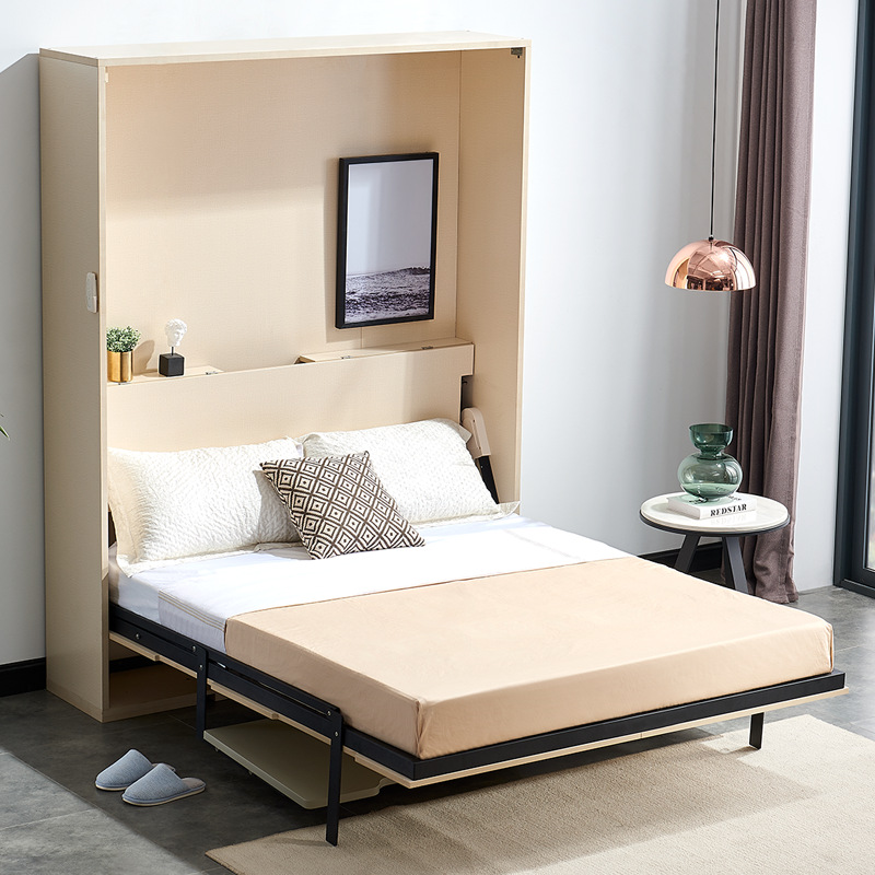 电动壁床隐形床小户型隐形折叠床柜客厅书桌隐藏床隐形床五金配件