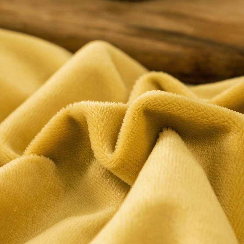 加厚拼色牛奶绒四件套法兰绒珊瑚绒被套臻丝绒1.8m床单水晶毛绒