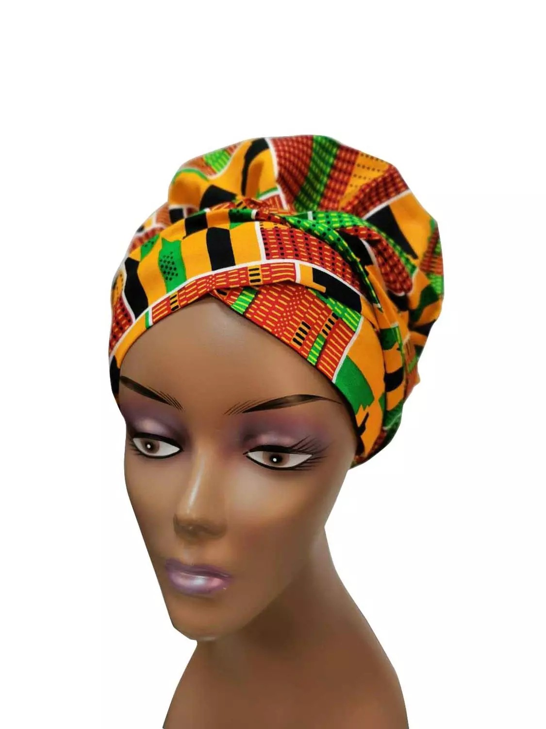 2020新款非洲民族头巾全棉蜡布帽子头巾 亚马逊速卖通货源1件代发