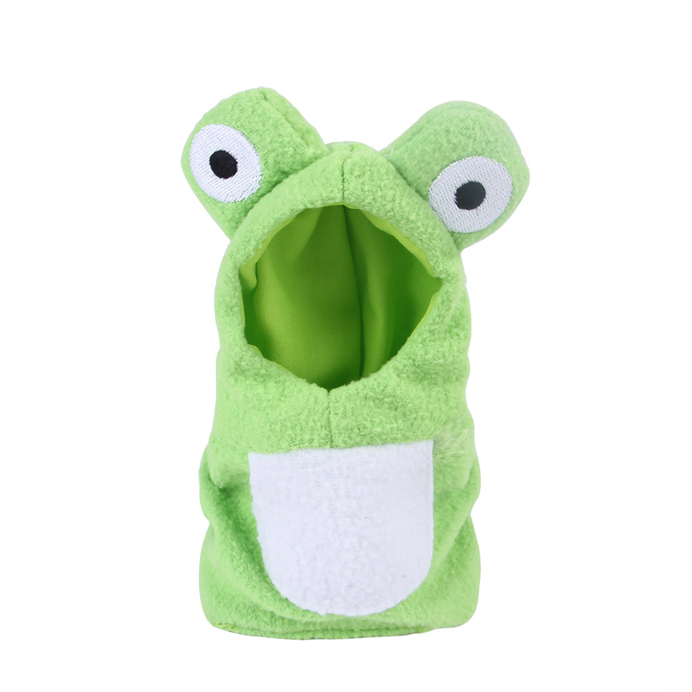 Wholesale Pet Parrots Bird Clothes Designer Handmade Custom Sell Cute Birds Turned Into Frogs Creative New Products