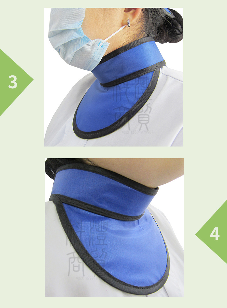 x射线防护铅围脖射线防护铅围领大领围脖铅围脖