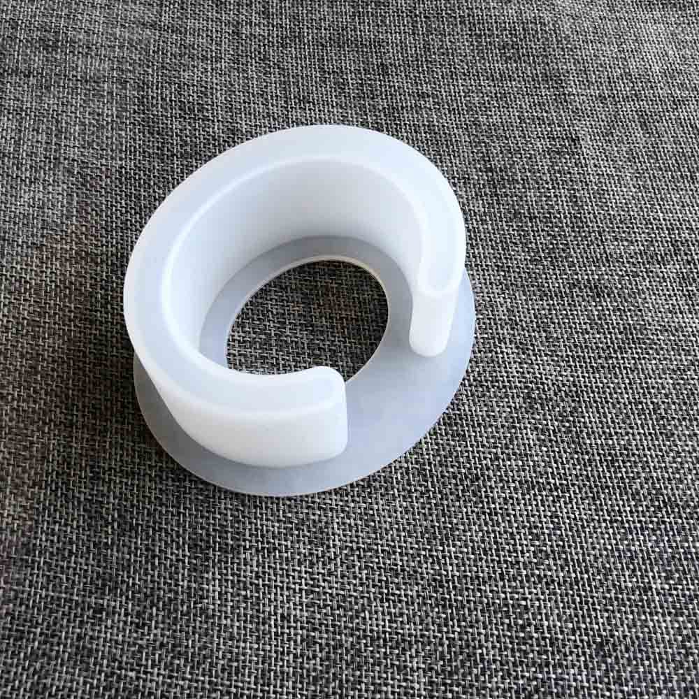 c型圆形手镯模具diy手工透明硅胶半开口闭口欧美大尺寸滴胶硅胶模