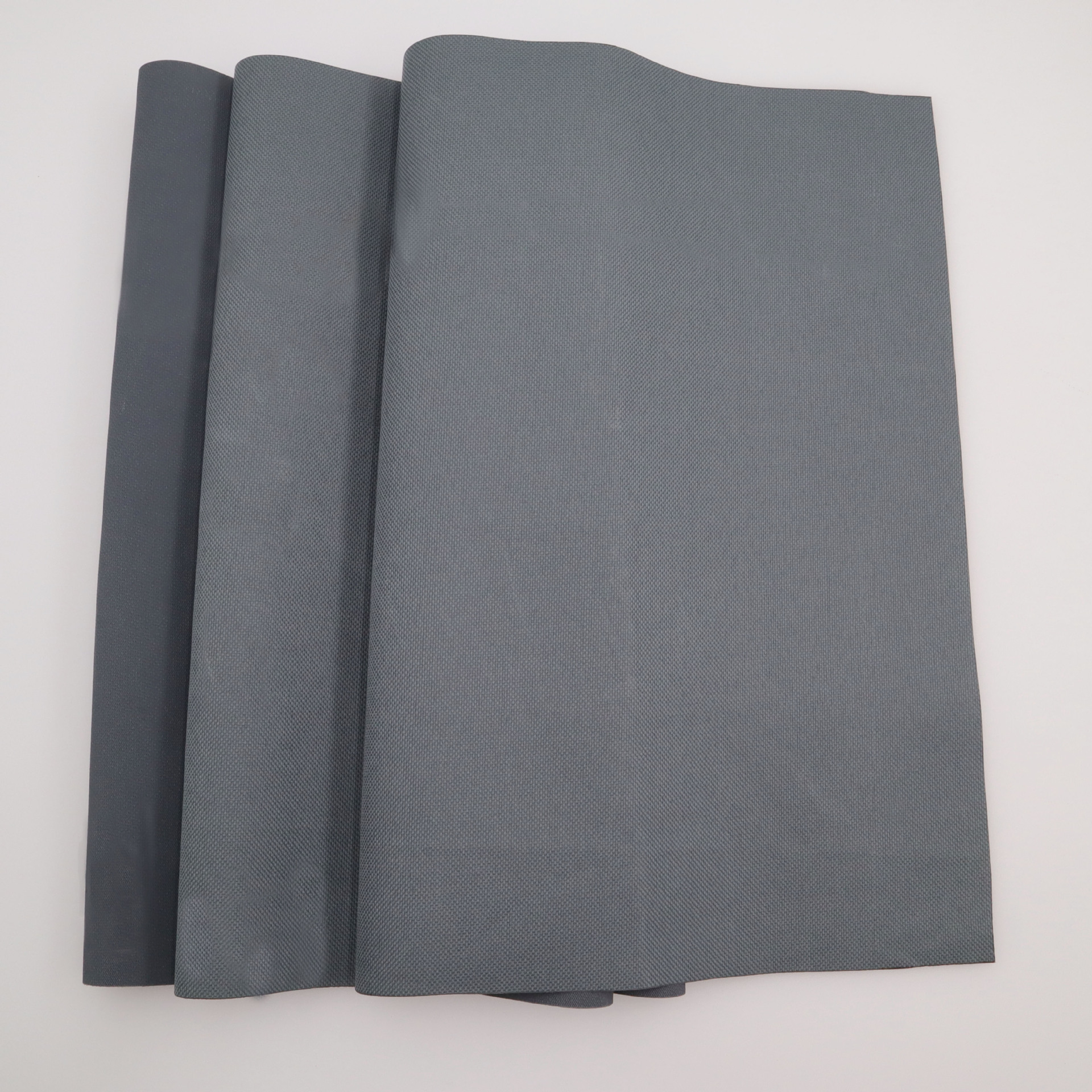 600d牛津布 pvc 蓝灰色 箱包面料 宠物垫子面料 宠物窝面料