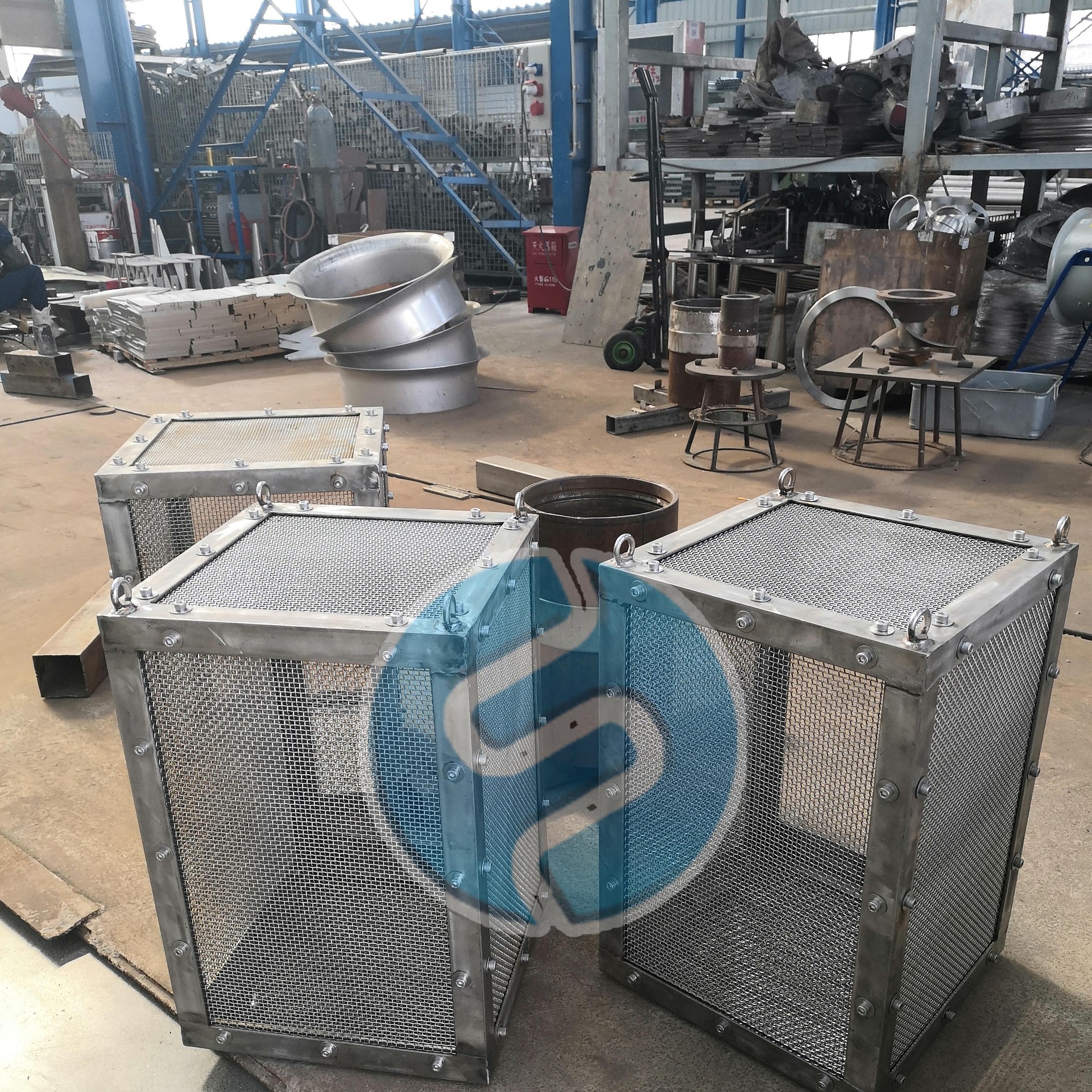 提篮式格栅污水检查井 不锈钢提篮格栅