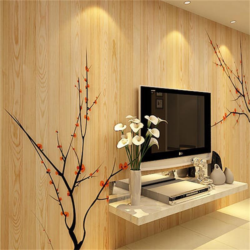 实木扣板装饰墙面