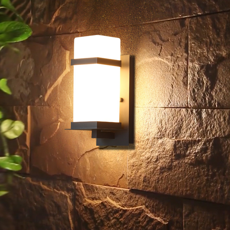 阳台壁灯户外防水庭院外墙灯室外大门口装饰灯简约露台卧室墙壁灯