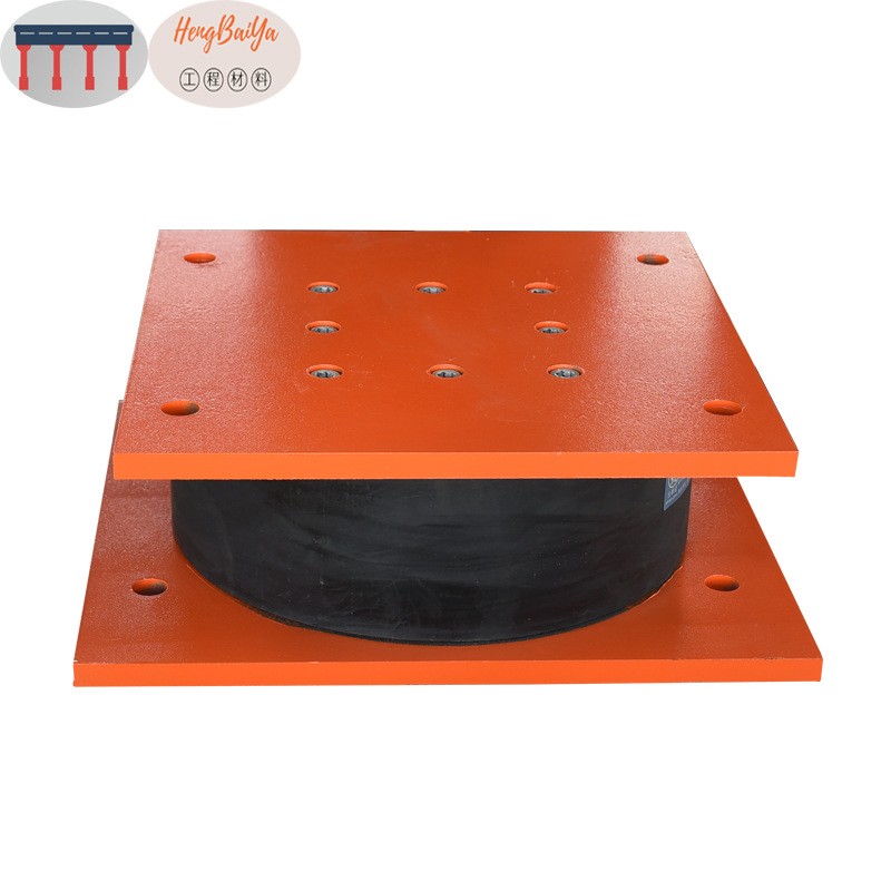 公路桥梁盆式高阻尼铅芯隔震橡胶支座摩擦摆钢结构球型抗震型支座