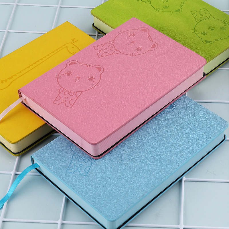 韩国创意文具可爱小本子小动物记事本卡通随身记事本留言 便签本