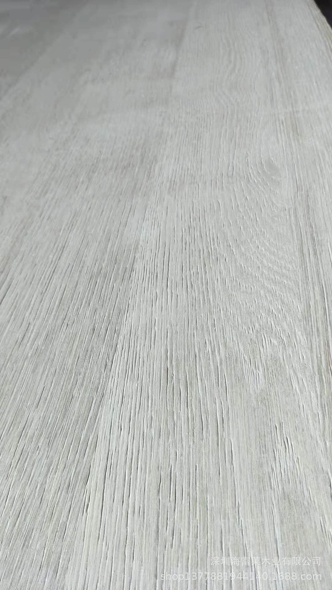 白橡锯齿纹木皮 水洗白橡山纹 白橡拉丝木皮饰面板 白橡uv涂装板