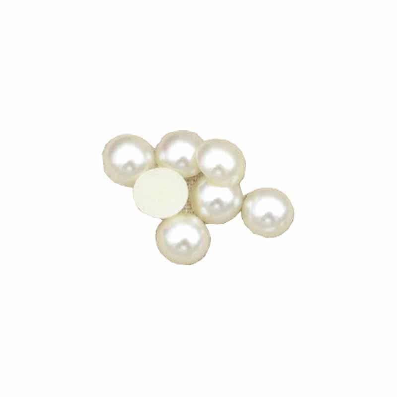 Abs Flat Bright Semicircle Pearl Mobile Phone Beauty Patch Half Pearl Diy Jewelry Imitation Pearl Accessories Loose Beads