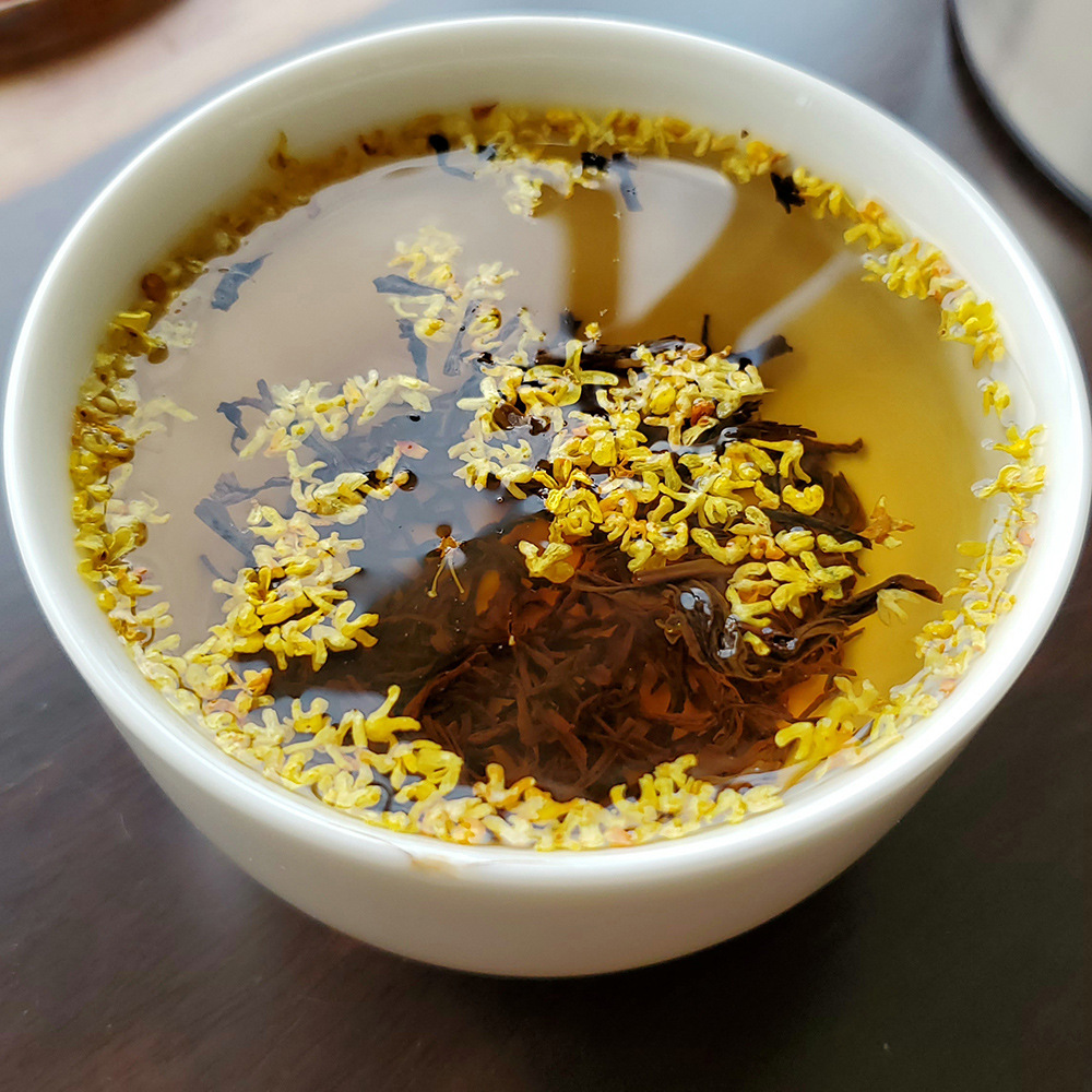 桂花红茶正山小种金骏眉工夫红茶2021新茶散茶叶批发货源500g