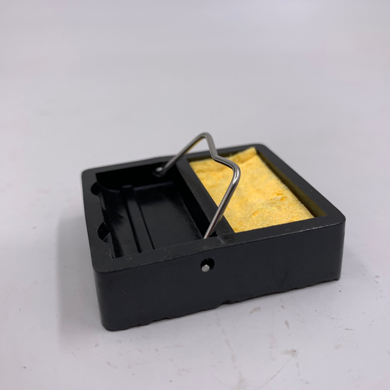 迷你烙铁架便携式电烙铁架子焊锡架带海绵畅销配套电烙铁配件