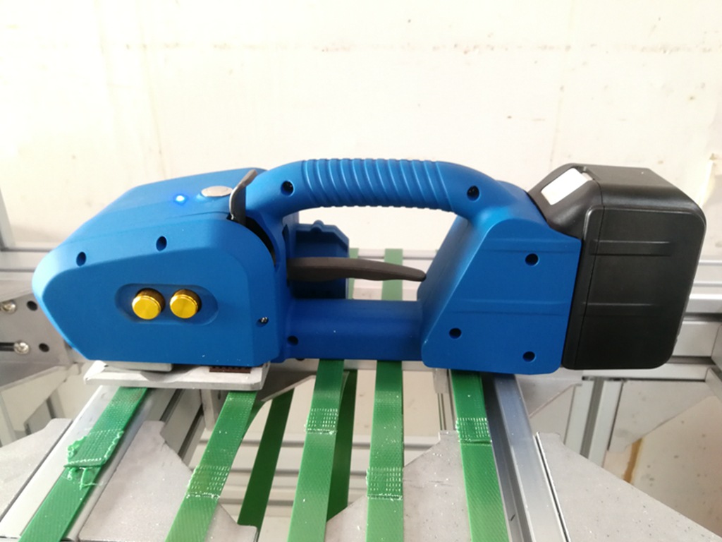 武塑牌gbsgd-500电动打包机塑钢打包带捆包机塑钢带摩擦焊打捆机